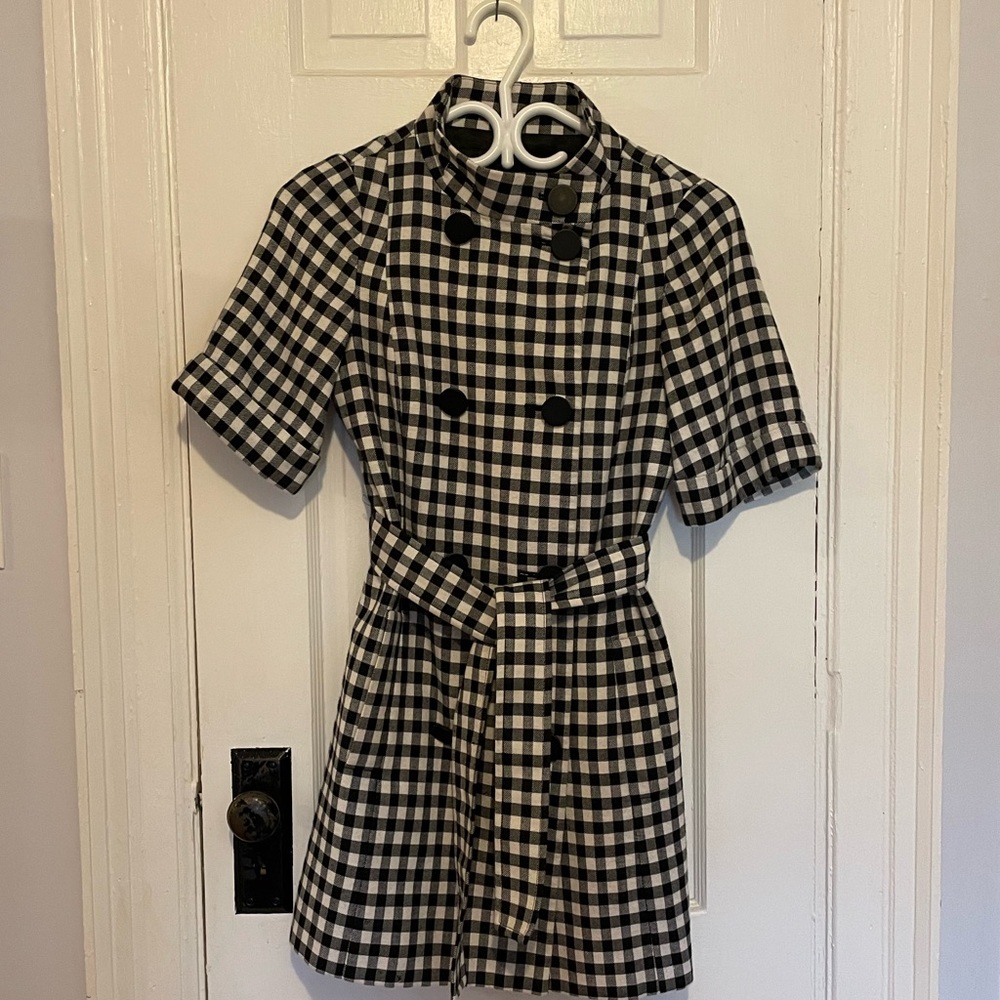 Club Monaco button up coat, size xs.